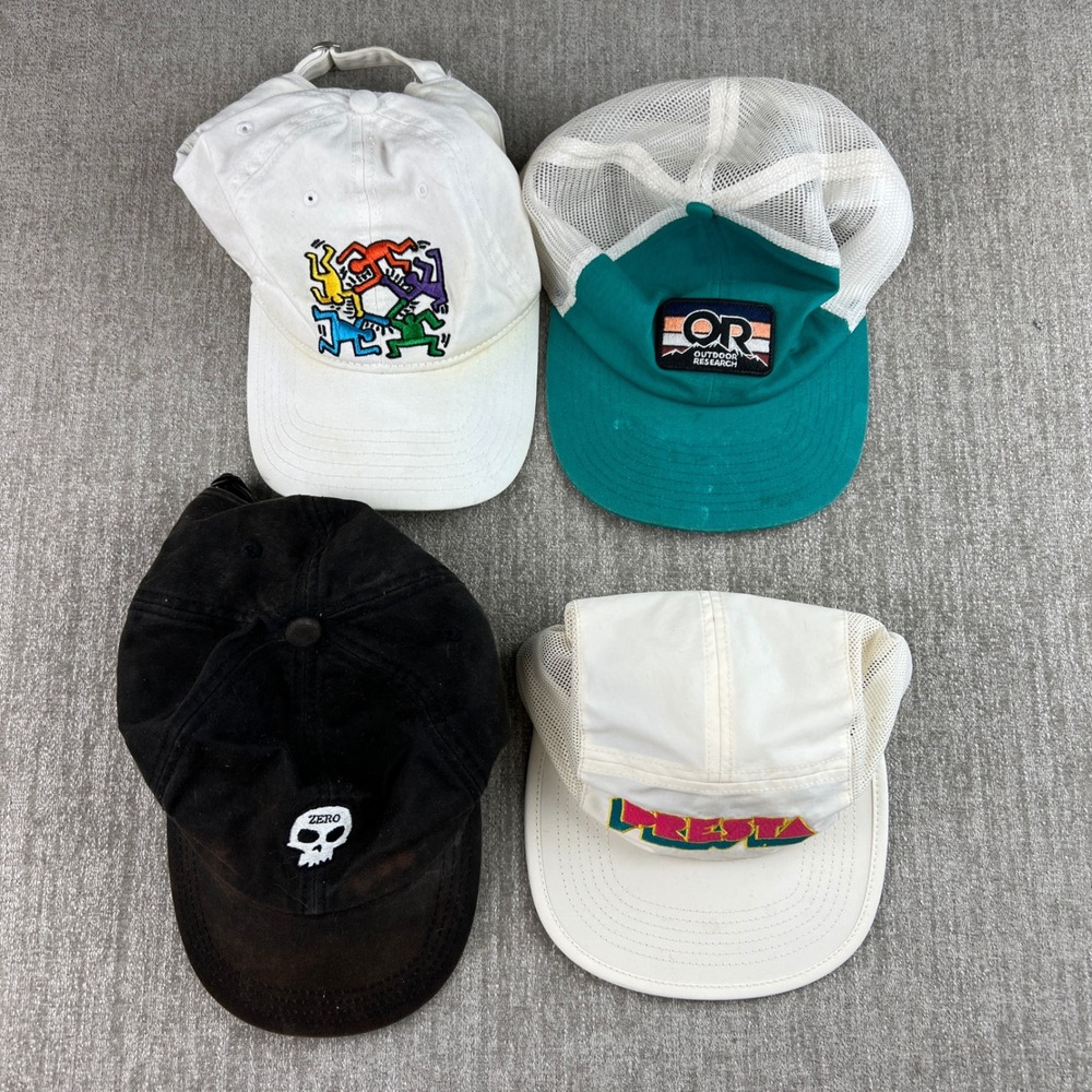 16 pc Mixed Brand Hat Lot Men OS Multi Vintage Carhartt Nike Bulls Vans Bundle - Picture 2 of 9